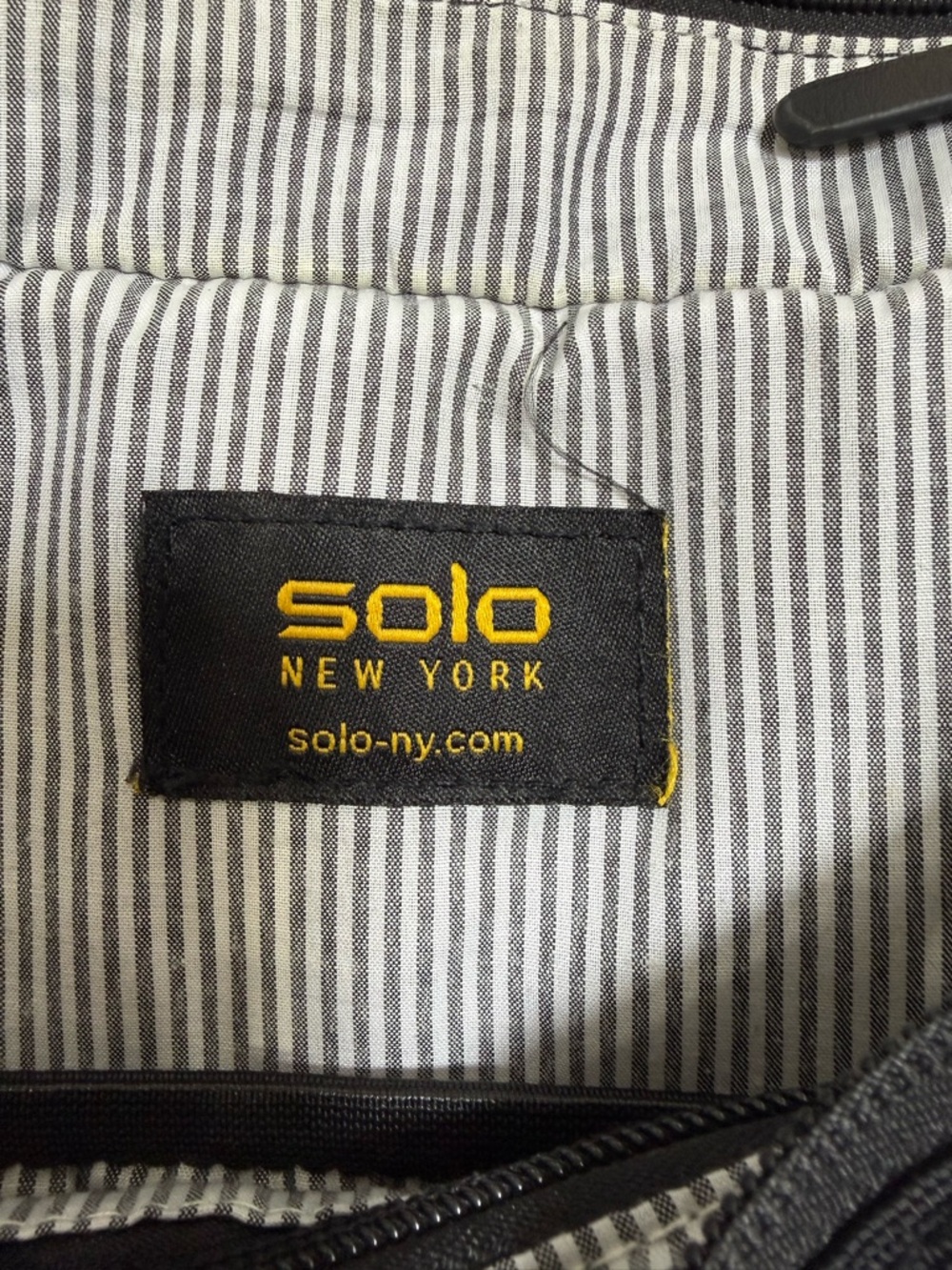 Solo New York Black Nylon 15.6” laptop backpack - Picture 8 of 8